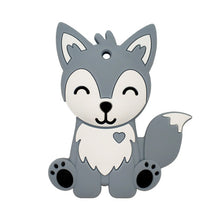 Load image into Gallery viewer, Food Grade Silicone Teethers DIY Animal Koala Baby Ring Teether Infant Baby Silicone Chew Charms Kids Teething Gift Toddler Toys