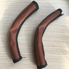 Load image into Gallery viewer, 2pc/set Pram Stroller Accessories Leather Covers Handle Wheelchairs Baby Stroller Armrest Pu Protective Case for Yoyaplus