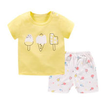 Load image into Gallery viewer, Cartoon Shark New Born Baby Boy Fashion Clothing Outfits Baby Girl Casual Clothing Sets