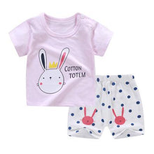 Load image into Gallery viewer, Cartoon Shark New Born Baby Boy Fashion Clothing Outfits Baby Girl Casual Clothing Sets