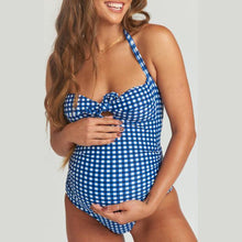Load image into Gallery viewer, MUQGEW Women Swim Suit Maternity Lattice Printed Summer Suit Bikini Swimwear Swimsuit Bathing Suit Beachwear for Women