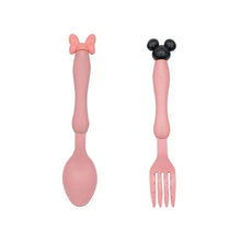 Load image into Gallery viewer, 3Pcs/Set Baby bowl+spoon+fork Feeding Food Tableware Cartoon Bear Kids Dishes Eating Dinnerware Anti-hot Training Dinner Plate