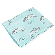 Load image into Gallery viewer, [simfamily] 1Pc Muslin 100% Cotton Baby Swaddles Soft Newborn Blankets Bath Gauze Infant Wrap sleepsack Stroller cover Play Mat