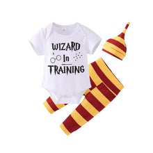 Load image into Gallery viewer, Newborn Baby Boys Girls Clothing 2018 Summer Snuggle This MuggleTops Harri Potter T-shirt + Pants Infant Toddle kids Outfit Set