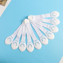 Load image into Gallery viewer, 10pcs/Lot Drawer Door Cabinet Cupboard Toilet Safety Locks Baby Kids Safety Care Plastic Locks Straps Infant Baby Protection