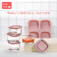 Load image into Gallery viewer, Baby silicone milk powder food container infant Dining Bowl feeding storage box toddler silicone Tray tableware dinnerware set