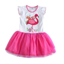 Load image into Gallery viewer, VIKITA Girls Princess Dress Kids Unicorn Dresses for Girls Children Sequins Dresses Toddlers Tutu Dress Girl Summer Vestidos