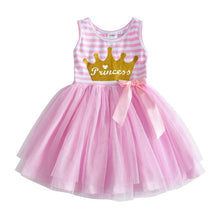 Load image into Gallery viewer, VIKITA Girls Princess Dress Kids Unicorn Dresses for Girls Children Sequins Dresses Toddlers Tutu Dress Girl Summer Vestidos