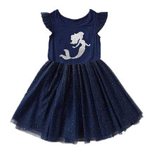 Load image into Gallery viewer, VIKITA Girls Princess Dress Kids Unicorn Dresses for Girls Children Sequins Dresses Toddlers Tutu Dress Girl Summer Vestidos