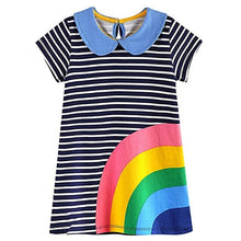 Load image into Gallery viewer, VIKITA Girls Princess Dress Kids Unicorn Dresses for Girls Children Sequins Dresses Toddlers Tutu Dress Girl Summer Vestidos