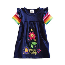 Load image into Gallery viewer, VIKITA Girls Princess Dress Kids Unicorn Dresses for Girls Children Sequins Dresses Toddlers Tutu Dress Girl Summer Vestidos