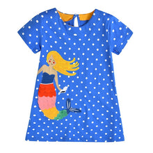Load image into Gallery viewer, VIKITA Girls Princess Dress Kids Unicorn Dresses for Girls Children Sequins Dresses Toddlers Tutu Dress Girl Summer Vestidos