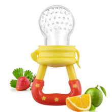 Load image into Gallery viewer, Oral Care 4-12M 1PC Baby Girl Teether Nipple Fruit Food Mordedor Bite Silicone Teethers Safety Feeder Bite Food Nipple Teether