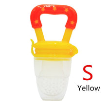 Load image into Gallery viewer, Oral Care 4-12M 1PC Baby Girl Teether Nipple Fruit Food Mordedor Bite Silicone Teethers Safety Feeder Bite Food Nipple Teether