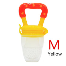Load image into Gallery viewer, Oral Care 4-12M 1PC Baby Girl Teether Nipple Fruit Food Mordedor Bite Silicone Teethers Safety Feeder Bite Food Nipple Teether
