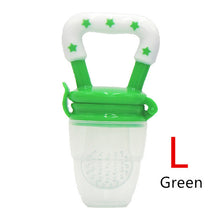 Load image into Gallery viewer, Oral Care 4-12M 1PC Baby Girl Teether Nipple Fruit Food Mordedor Bite Silicone Teethers Safety Feeder Bite Food Nipple Teether