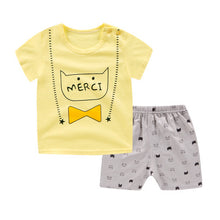 Load image into Gallery viewer, Cartoon Shark New Born Baby Boy Fashion Clothing Outfits Baby Girl Casual Clothing Sets