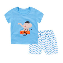 Load image into Gallery viewer, Cartoon Shark New Born Baby Boy Fashion Clothing Outfits Baby Girl Casual Clothing Sets