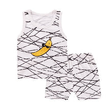 Load image into Gallery viewer, Cartoon Shark New Born Baby Boy Fashion Clothing Outfits Baby Girl Casual Clothing Sets