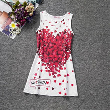 Load image into Gallery viewer, Girls Dress 2019 New Summer Brand Girls Clothes Lace And Flower Design Baby Girls Dress Kids Dresses For Girls Casual Wear 3 8 Y