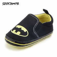 Load image into Gallery viewer, SEOKUMPA Baby Boys Shoes Infant Slip-On First Walkers Toddler Cartoon Pattern Canvas soft sole bebe ayakkabi