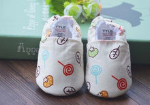 Load image into Gallery viewer, New Spring Baby Infant Shoes Newborn Toddler Soft Cotton Anti-slip Sole First Walkers Kids Baby Girl Boy Cute Crib Shoes