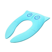 Load image into Gallery viewer, Kids Travel Folding Potty Seat Pad Portable Baby Toddler Toilet Training Seat Cover Cushion Reusable Children Potty Seat Covers
