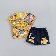 Load image into Gallery viewer, Hot Baby Boys Clothing Sets Brand Cartoon Bear Children Summer Boys Girl Clothes Kids Set Cotton T-shit + Short Pants