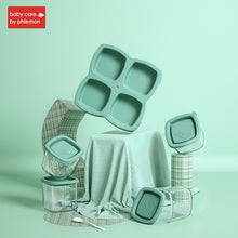 Load image into Gallery viewer, Baby silicone milk powder food container infant Dining Bowl feeding storage box toddler silicone Tray tableware dinnerware set