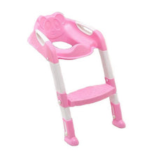 Load image into Gallery viewer, Baby Potty Training Seat Children Potty Baby Toilet Seat With Adjustable Ladder Infant Toilet Training Folding Safety care Seat