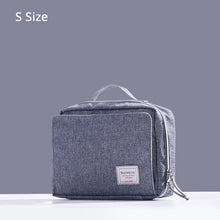 Load image into Gallery viewer, Sunveno Baby Diaper Bags Maternity Bag for Disposable Reusable Fashion Prints Wet Dry Diaper Bag Double Handle Wetbags 21*17*7CM