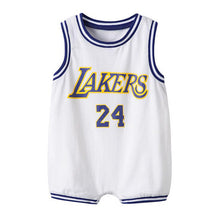 Load image into Gallery viewer, Newborn Bebe Basketball Clothes Suit Infant Romper Boys Girls Onesie Cute Garcon Costume Outfit Loose Sport Summer Vest Jumpsuit