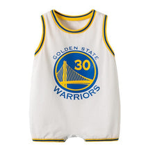 Load image into Gallery viewer, Newborn Bebe Basketball Clothes Suit Infant Romper Boys Girls Onesie Cute Garcon Costume Outfit Loose Sport Summer Vest Jumpsuit