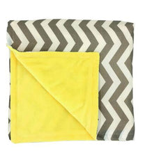 Load image into Gallery viewer, Baby Blankets Newborn Baby Swaddle Wrap Blanket Fleece Soft Chevron Cloud Minky Kids Bath Towel Bedding Crib Stroller Blankets