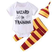 Load image into Gallery viewer, Newborn Baby Boys Girls Clothing 2018 Summer Snuggle This MuggleTops Harri Potter T-shirt + Pants Infant Toddle kids Outfit Set