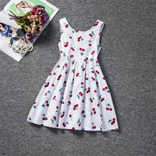 Load image into Gallery viewer, Girls Clothing Sets 2019 Summer Princess Girl Bling Star Flamingo Top + Bling Star Dress 2pcs Set Children Clothing Dresses