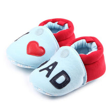 Load image into Gallery viewer, Baby Shoes First Walkers Newborn Baby Boy Girls Shoes Booties Cartoon Soft Sole Anti-slip toddler shoes Crib Shoes moccasins