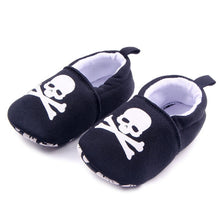 Load image into Gallery viewer, Baby Shoes First Walkers Newborn Baby Boy Girls Shoes Booties Cartoon Soft Sole Anti-slip toddler shoes Crib Shoes moccasins