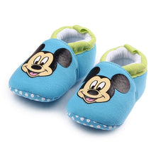 Load image into Gallery viewer, Baby Shoes First Walkers Newborn Baby Boy Girls Shoes Booties Cartoon Soft Sole Anti-slip toddler shoes Crib Shoes moccasins