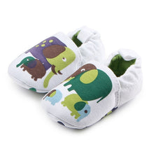 Load image into Gallery viewer, Baby Shoes First Walkers Newborn Baby Boy Girls Shoes Booties Cartoon Soft Sole Anti-slip toddler shoes Crib Shoes moccasins