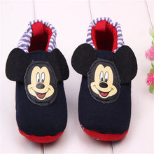 Load image into Gallery viewer, Baby Shoes First Walkers Newborn Baby Boy Girls Shoes Booties Cartoon Soft Sole Anti-slip toddler shoes Crib Shoes moccasins