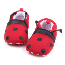 Load image into Gallery viewer, Baby Shoes First Walkers Newborn Baby Boy Girls Shoes Booties Cartoon Soft Sole Anti-slip toddler shoes Crib Shoes moccasins