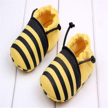 Load image into Gallery viewer, Baby Shoes First Walkers Newborn Baby Boy Girls Shoes Booties Cartoon Soft Sole Anti-slip toddler shoes Crib Shoes moccasins