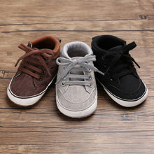 Load image into Gallery viewer, Baby Shoes Newborn Boys  First Walkers Kids Toddlers  PU Sneakers 0-18 Months