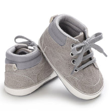 Load image into Gallery viewer, Baby Shoes Newborn Boys  First Walkers Kids Toddlers  PU Sneakers 0-18 Months