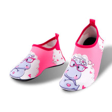 Load image into Gallery viewer, Cartoon Unicorn Kids Swimming Shoes Boys Girls Beach Shoes Slip Water Socks Barefoot Skin Care Light Children Home Shoes Flats