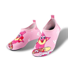 Load image into Gallery viewer, Cartoon Unicorn Kids Swimming Shoes Boys Girls Beach Shoes Slip Water Socks Barefoot Skin Care Light Children Home Shoes Flats
