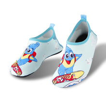 Load image into Gallery viewer, Cartoon Unicorn Kids Swimming Shoes Boys Girls Beach Shoes Slip Water Socks Barefoot Skin Care Light Children Home Shoes Flats