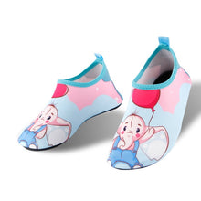 Load image into Gallery viewer, Cartoon Unicorn Kids Swimming Shoes Boys Girls Beach Shoes Slip Water Socks Barefoot Skin Care Light Children Home Shoes Flats
