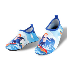 Load image into Gallery viewer, Cartoon Unicorn Kids Swimming Shoes Boys Girls Beach Shoes Slip Water Socks Barefoot Skin Care Light Children Home Shoes Flats